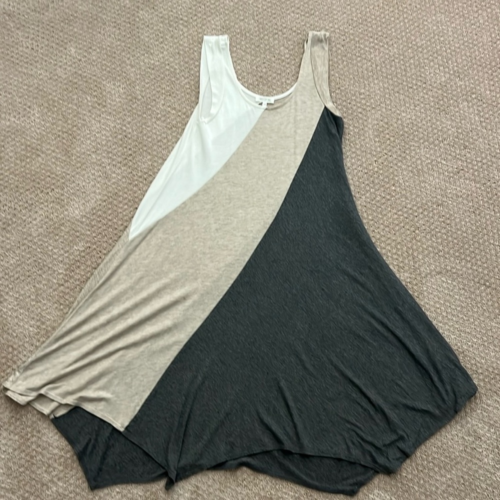 Weston jersey handkerchief dress